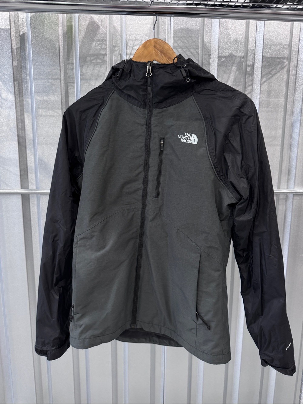The North Face Women’s Black & Charcoal Hooded Jacket
